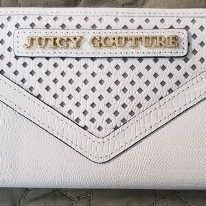 White Leather Juicy Couture Wallet